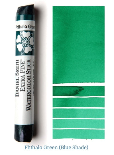 DANIEL SMITH EXTRA FINE WATER COLOUR STICK 12 ML PHTHALO GREEN BLUE SHADE (PG 7)