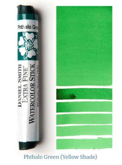 DANIEL SMITH EXTRA FINE WATER COLOUR STICK 12 ML PHTHALO GREEN YELLOW SHADE (PG 36)