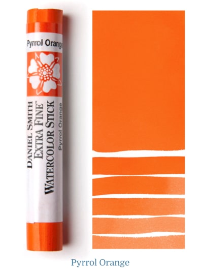 DANIEL SMITH EXTRA FINE WATER COLOUR STICK 12 ML PYRROL ORANGE (PO 73)