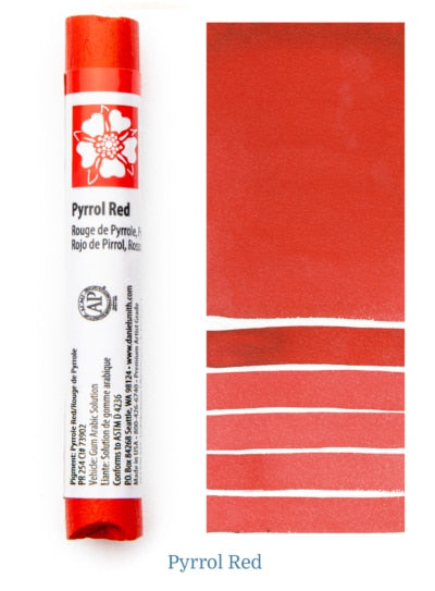 DANIEL SMITH EXTRA FINE WATER COLOUR STICK 12 ML PYRROL RED (PR 254)