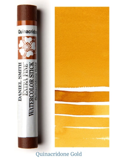 DANIEL SMITH EXTRA FINE WATER COLOUR STICK 12 ML QUINACRIDONE GOLD (PO 48, PY 150)