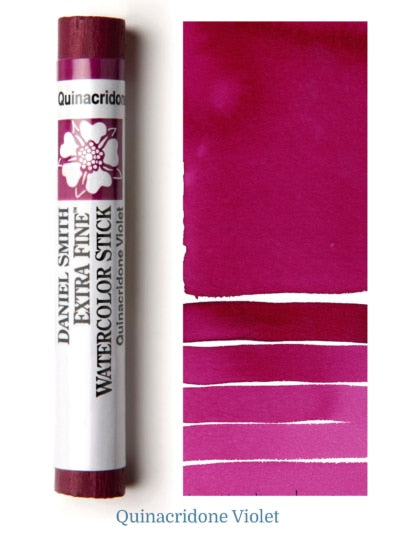 DANIEL SMITH EXTRA FINE WATER COLOUR STICK 12 ML QUINACRIDONE VIOLET (PV 19)