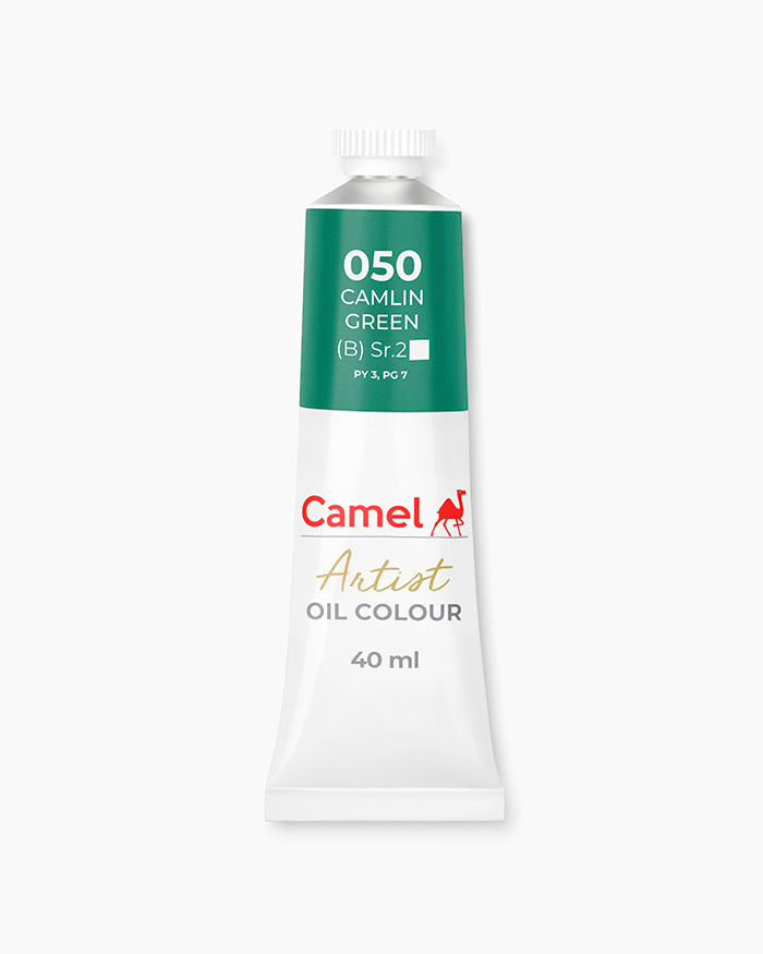 CAMEL ARTIST OIL COLOUR 40ML SR2 CAMEL GREEN (115050)