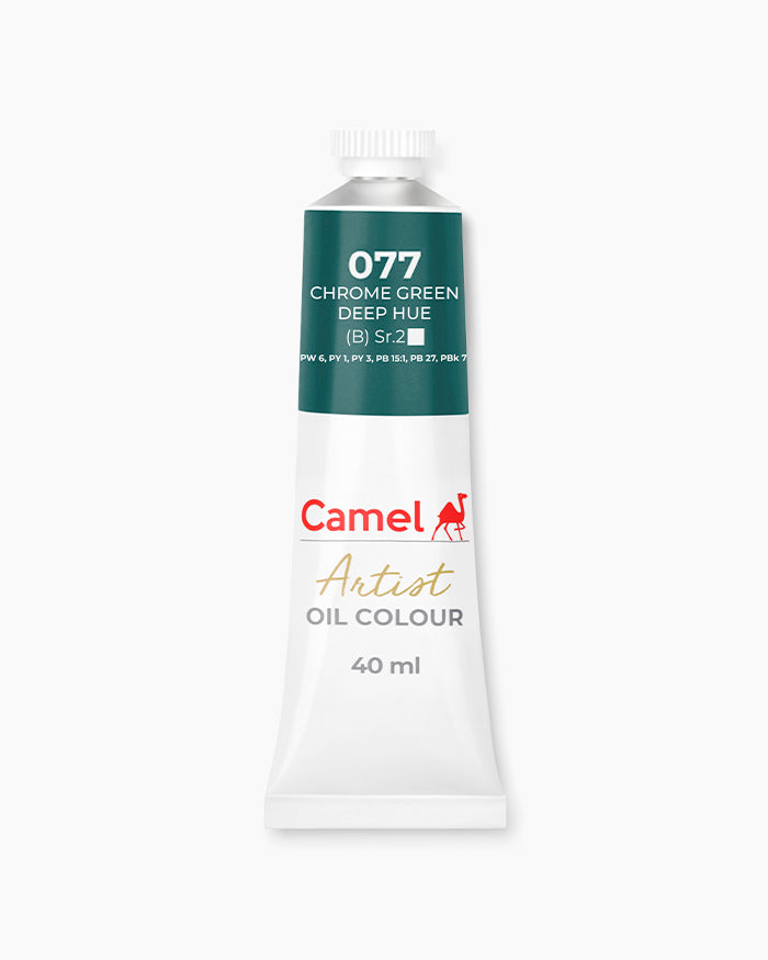 CAMEL ARTIST OIL COLOUR 40ML SR2 CHROME GREEN DEEP HUE (115077)