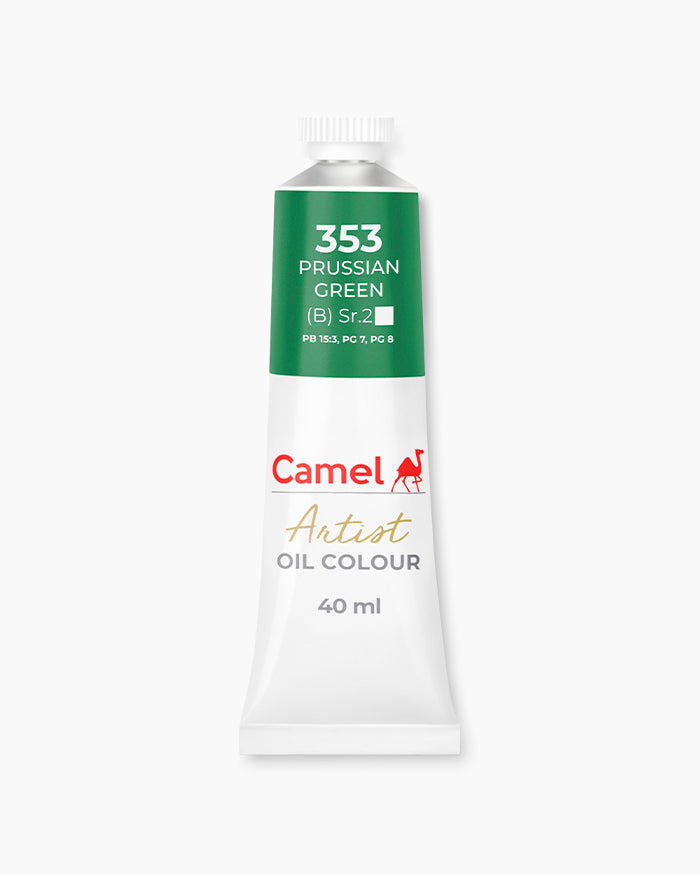 CAMEL ARTIST OIL COLOUR 40ML SR2 PRUSSIAN GREEN (115353)