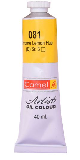 CAMEL ARTIST OIL COLOUR 40ML SR3 CHROME LEMON HUE (115081)