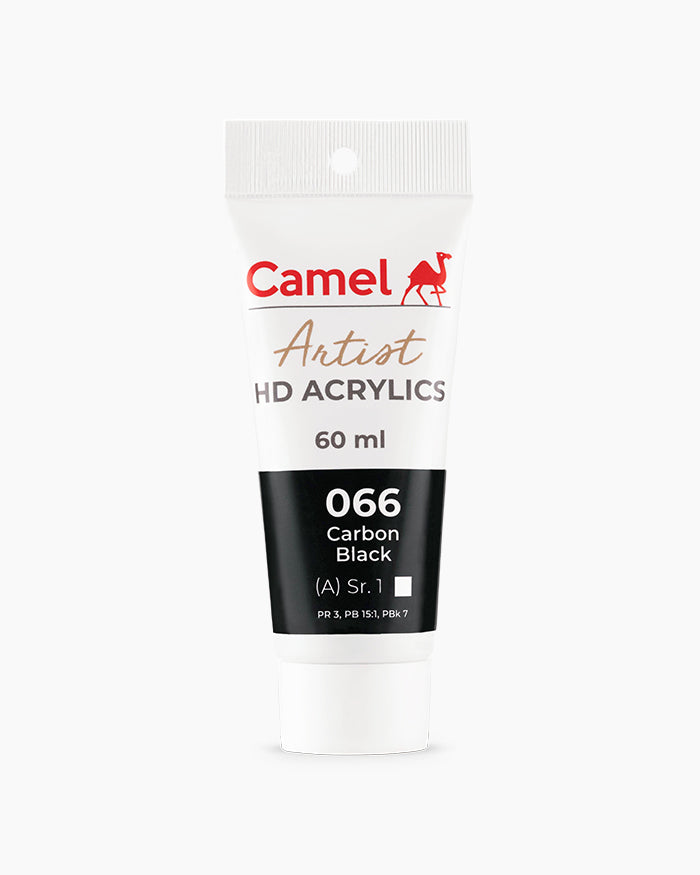 CAMEL ARTIST HD ACRYLIC COLOUR 60 ML SR 1 CARBON BLACK (2719066)