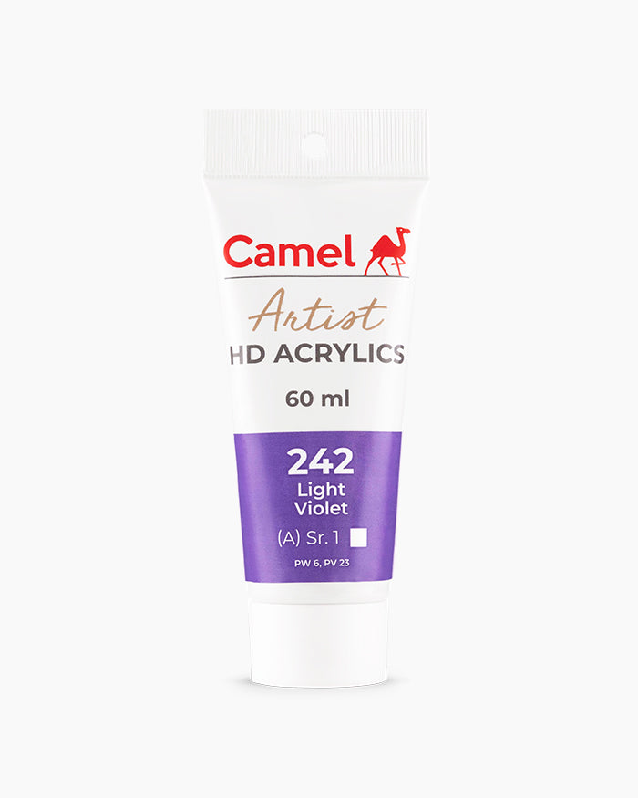 CAMEL ARTIST HD ACRYLIC COLOUR 60 ML SR 1 LIGHT VIOLET (2719242)