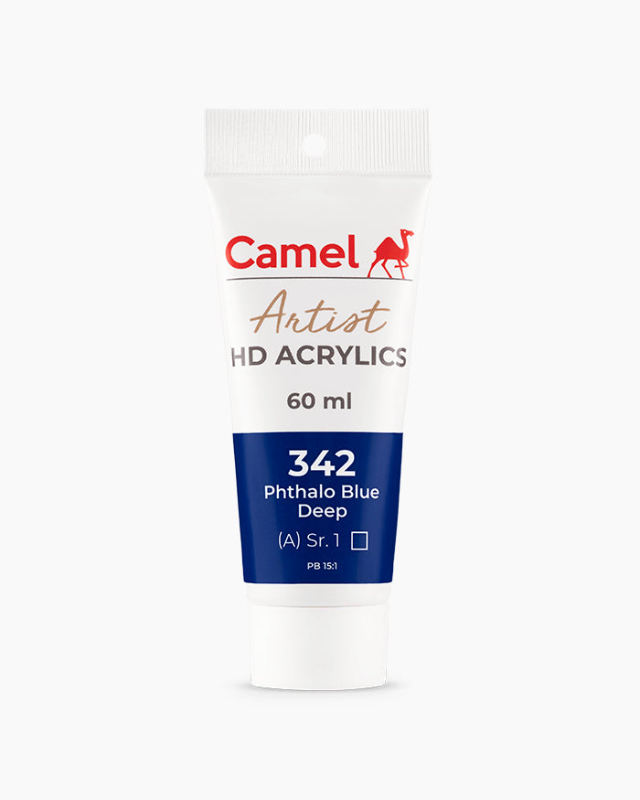 CAMEL ARTIST HD ACRYLIC COLOUR 60 ML SR 1 PHTHALO BLUE DEEP (2719342)