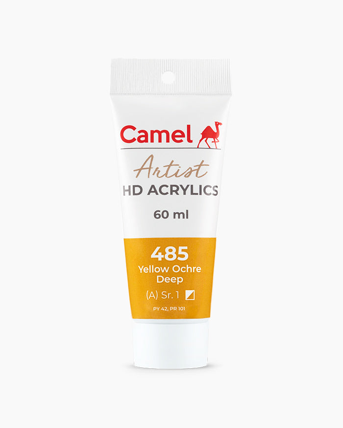 CAMEL ARTIST HD ACRYLIC COLOUR 60 ML SR 1 YELLOW OCHRE DEEP (2719485)