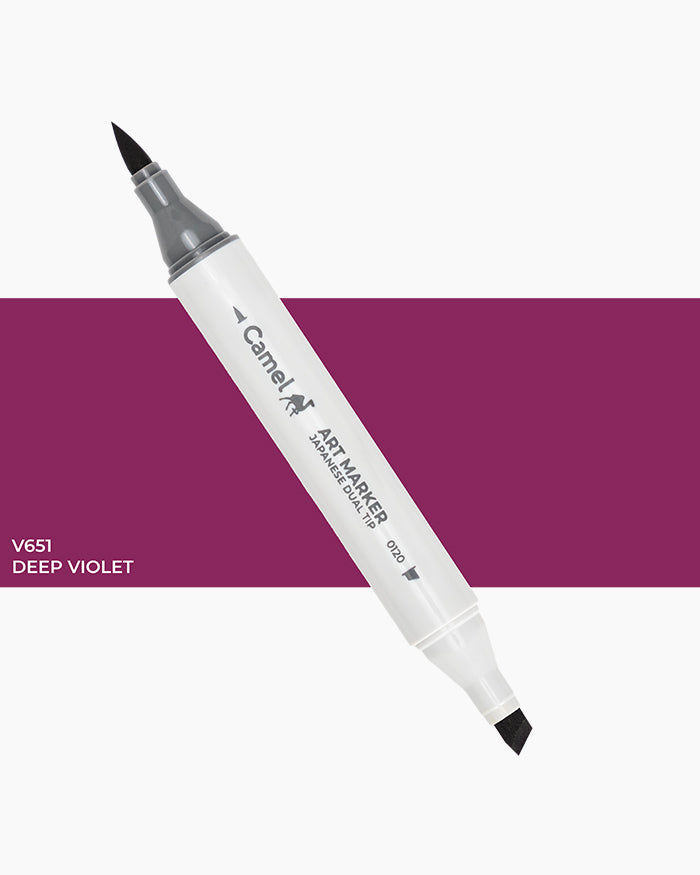 CAMEL ALCOHOL ART MARKER DEEP VIOLET V651 (7200651)