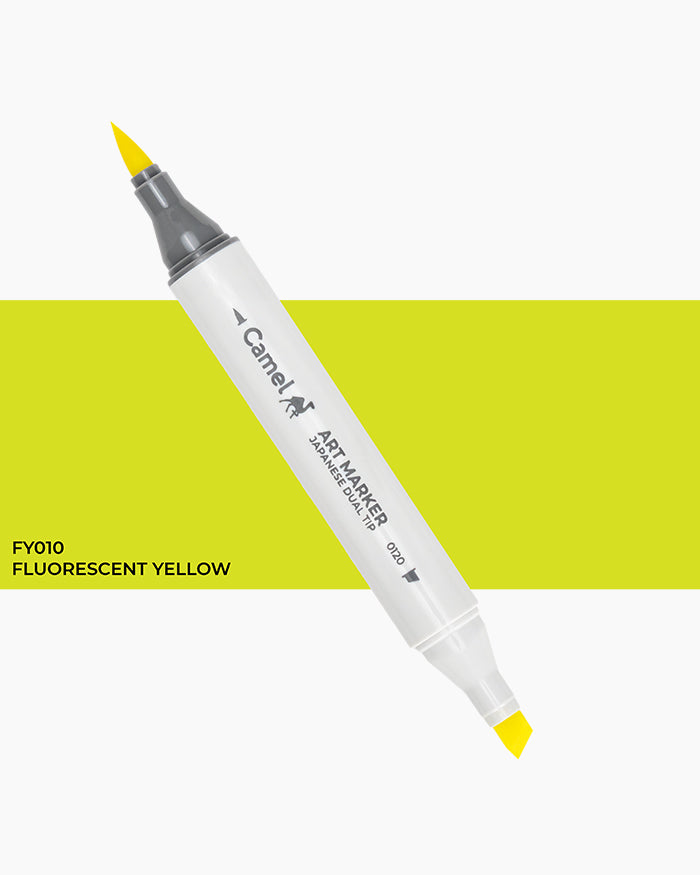 CAMEL ALCOHOL ART MARKER FLUORESCENT YELLOW FY010 (7201010)