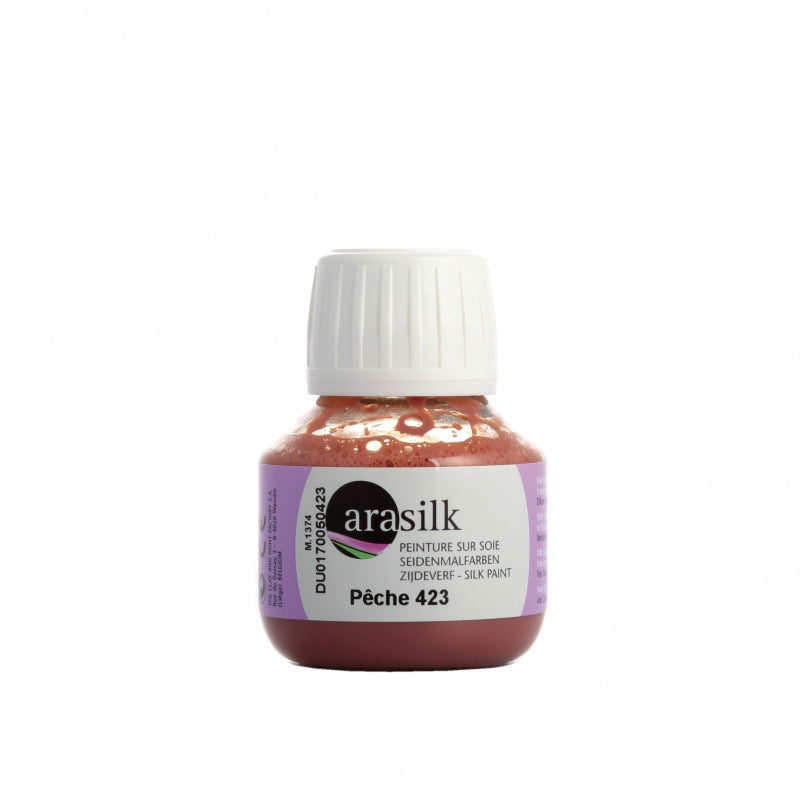 ARASILK SILK COLOURS 50 ML PEACH (423)