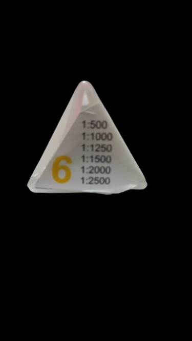 TRIANGULAR SCALE NO 6 (802023)