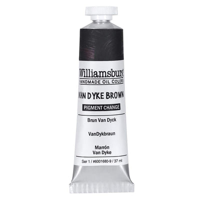 Williamsburg Oil Colour 37 ML SR 1 Van Dyke Brown (6001680-9)