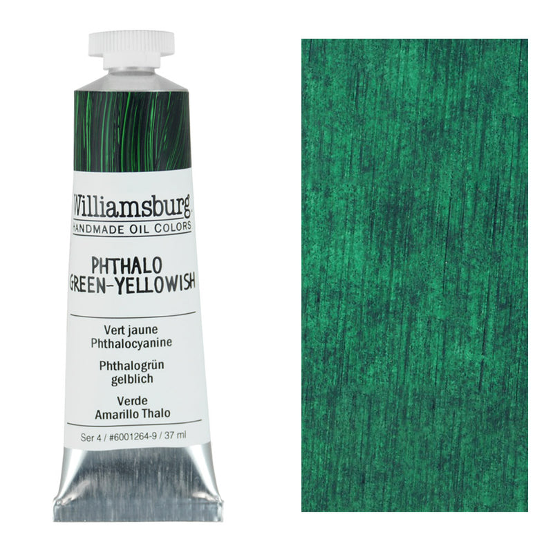 Williamsburg Oil Colour 37 ML SR 4 Phthalo Green Yellowish (6001264-9)