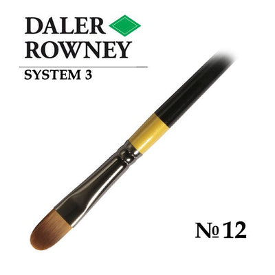 DALER & ROWNEY GRADUATE XL SOFT SYNTHETIC ROUND NO 40