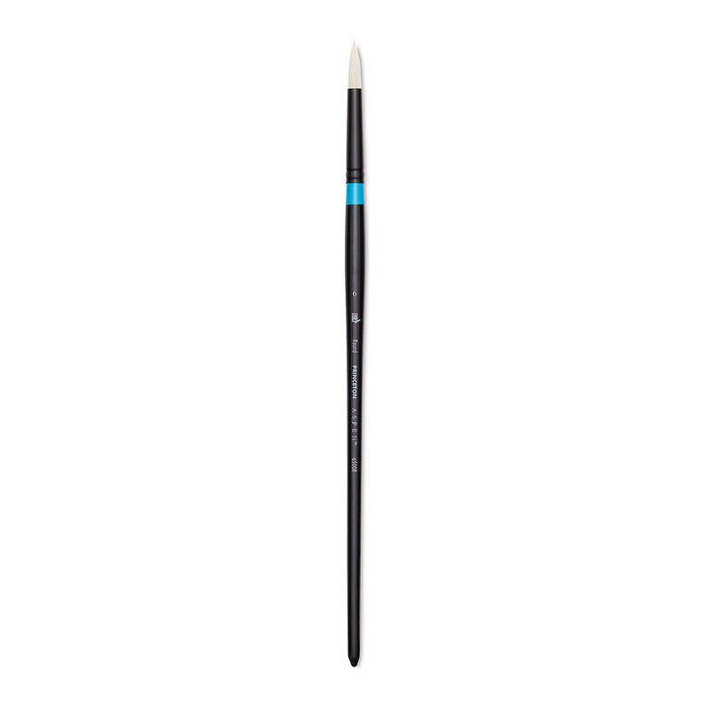 PRINCETON ASPEN SR 6500 LH ROUND BRUSH FOR ACRYLIC/OIL 6