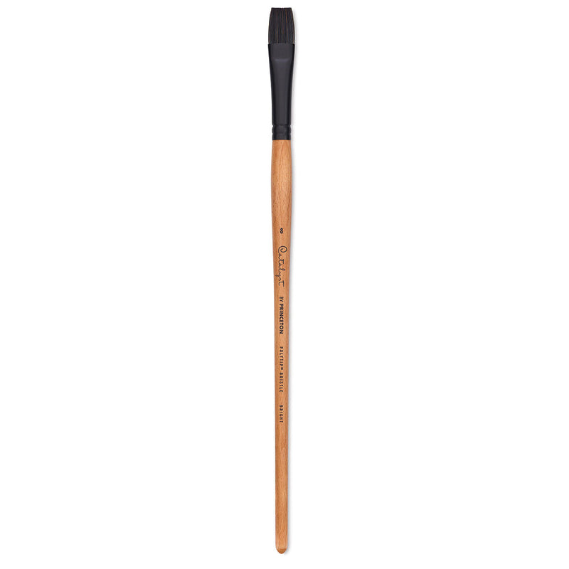 PRINCETON CATALYST SR 6400 LONG HANDLE BRIGHT BRUSH FOR ACRYLIC/OIL 8