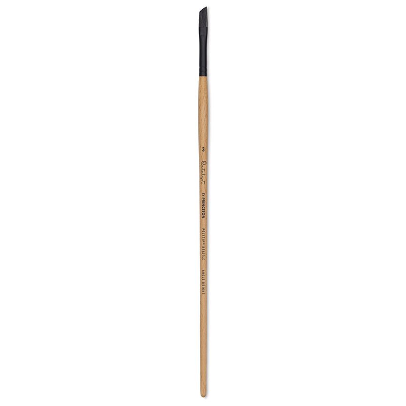 PRINCETON CATALYST SR 6400 LONG HANDLE ANGLE BRIGHT BRUSH FOR ACRYLIC /OIL 3